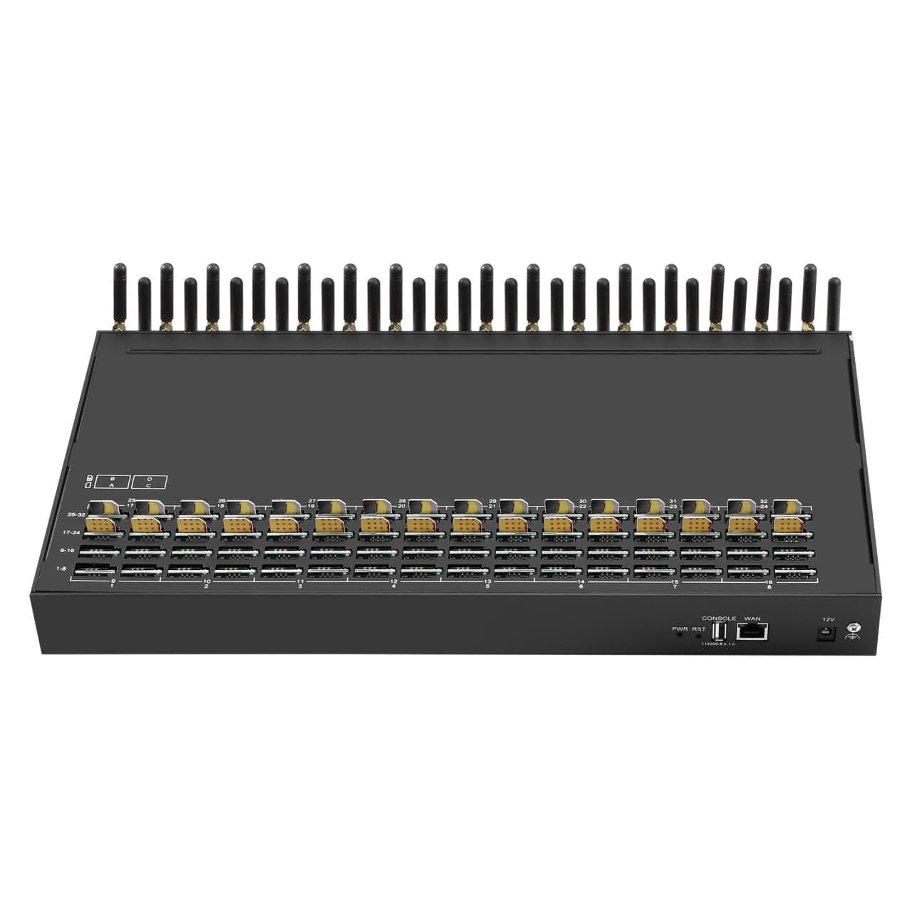 Чёрный Skyline SK-32-128 4G/LTE на 128 SIM-карт